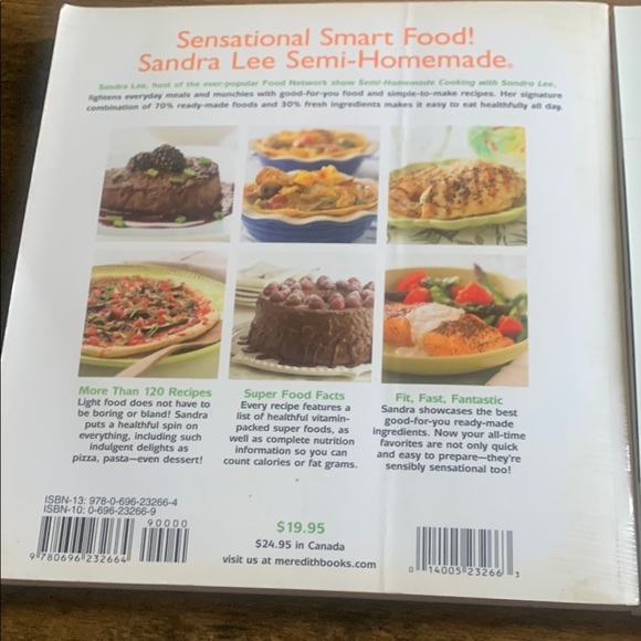 Sandra Lee Semi-Homemade Cooking Book Set of 2 books (Pre-owned) - Picture 8 of 9